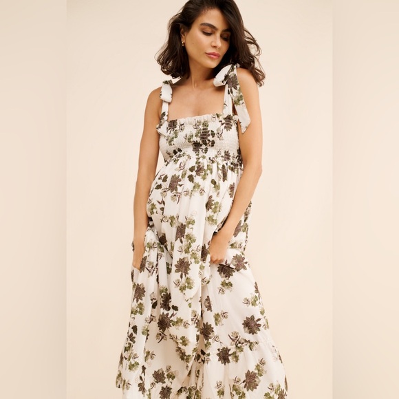 Especia Dresses & Skirts - Anthropologie x Especia Maternity Pouchette Dress, EUC, Size S